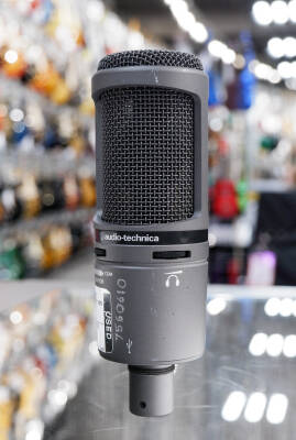 Audio-Technica AT2020USB+ USB Cardioid Condenser Microphone - Black